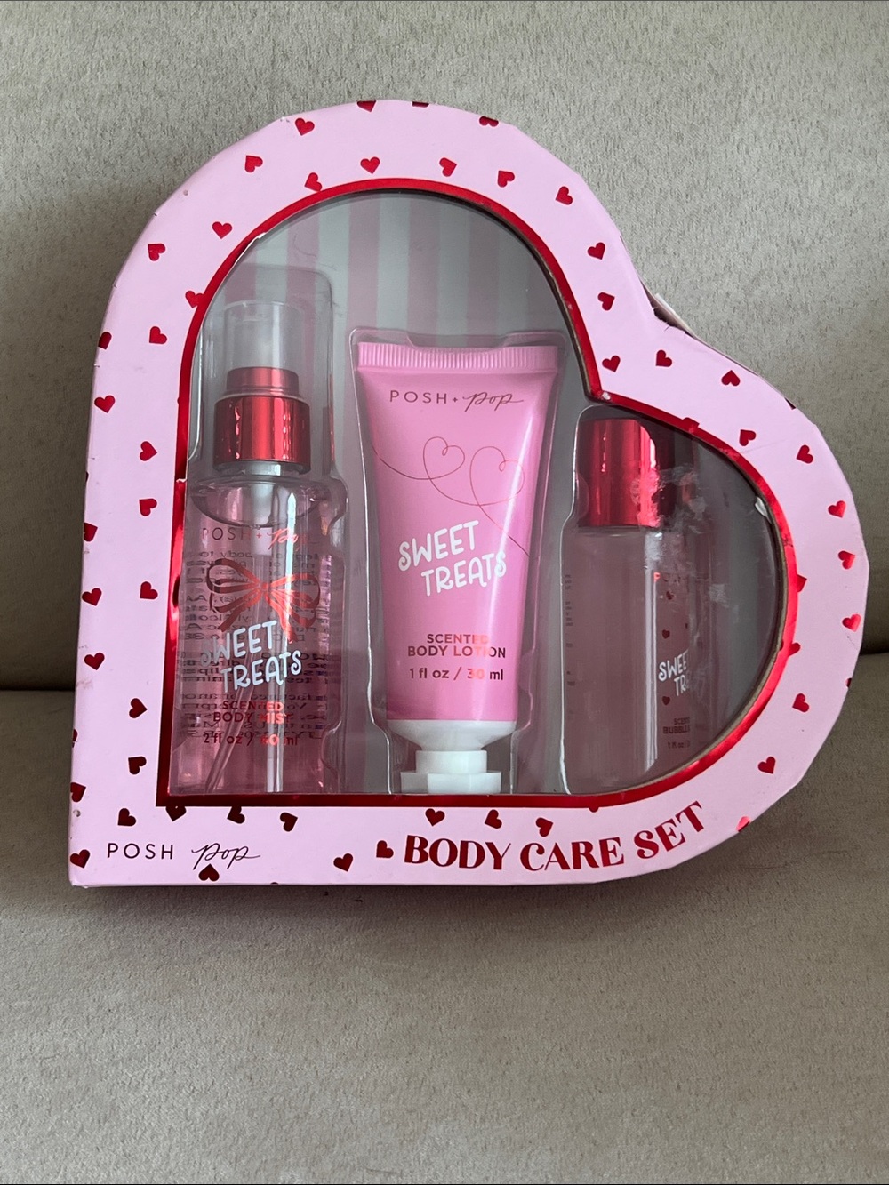 NEW Posh Sweet Treats Pink Body Care Set